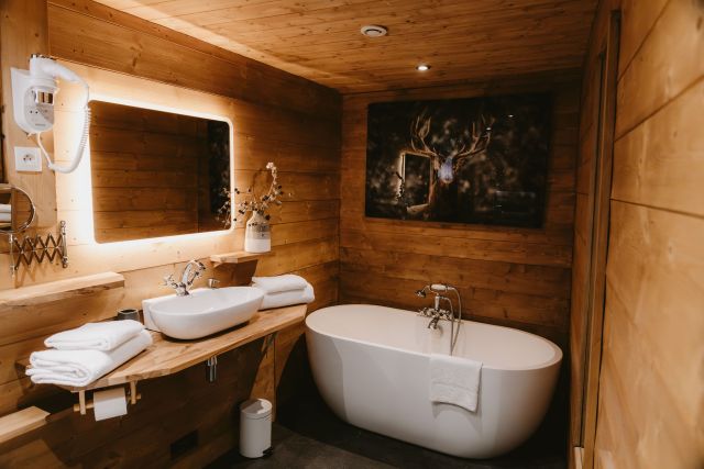 salle de bains baignoire