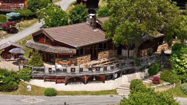 Chalet Mont-Blanc, vue panoramique