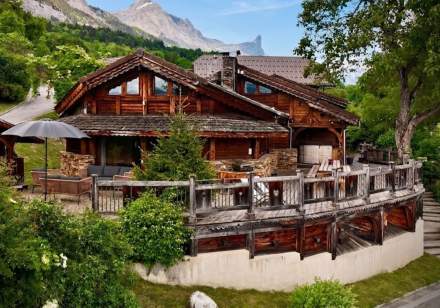 Chalet Mont-Blanc, vue panoramique